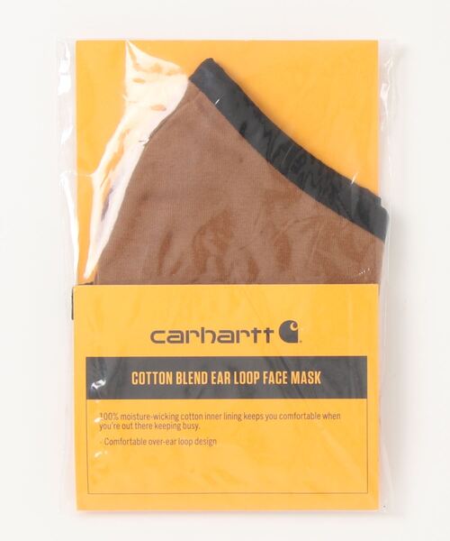 Carhartt(カーハート)の「/Carhartt/M COTTON BLEND EAR LOOP FACE MASK(マスク・メンズ・グレー/ブラウン/ブラック・FREE)」の4枚目の写真