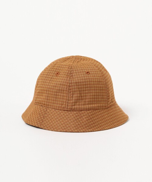 B:MING by BEAMS(ビーミングバイビームス)の「B:MING by BEAMS / チェック ベル ハット(ハット・メンズ・ベージュ/パープル/ネイビー・FREE)」の4枚目の写真