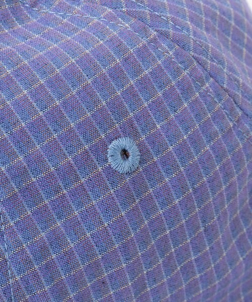 B:MING by BEAMS(ビーミングバイビームス)の「B:MING by BEAMS / チェック ベル ハット(ハット・メンズ・ベージュ/パープル/ネイビー・FREE)」の10枚目の写真