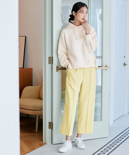 ANY SIS(エニィスィス)の「【WEB・一部店舗限定】褒めらレディ ワイド パンツ(その他パンツ・レディース・アイボリー系/ネイビー系/スカイブルー系/ライトイエロー系・1/2/3)」の6枚目の写真