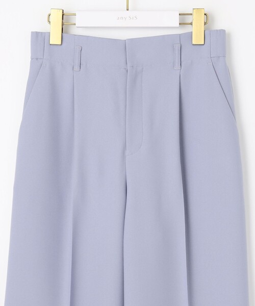 ANY SIS(エニィスィス)の「【WEB・一部店舗限定】褒めらレディ ワイド パンツ(その他パンツ・レディース・アイボリー系/ネイビー系/スカイブルー系/ライトイエロー系・1/2/3)」の21枚目の写真