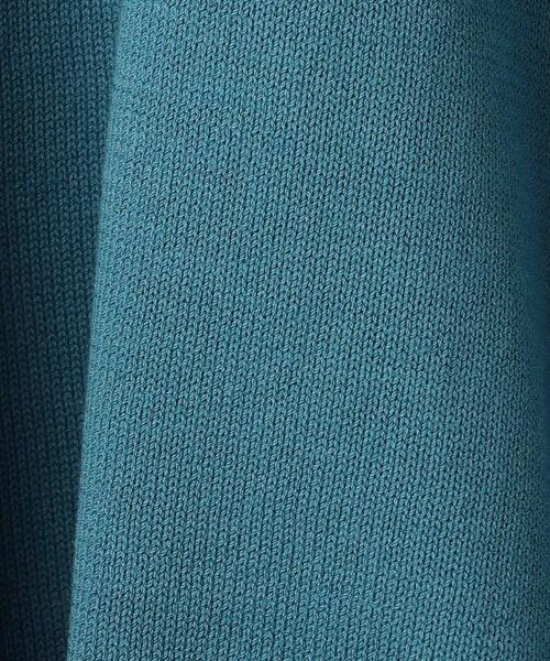 green label relaxing（グリーンレーベルリラクシング）の「コード テンジク レイヤード ニット（ニット/セーター・メンズ・ライトグレー/ダークグリーン/ライトブルー・M/L/S/XL）」の22枚目の写真
