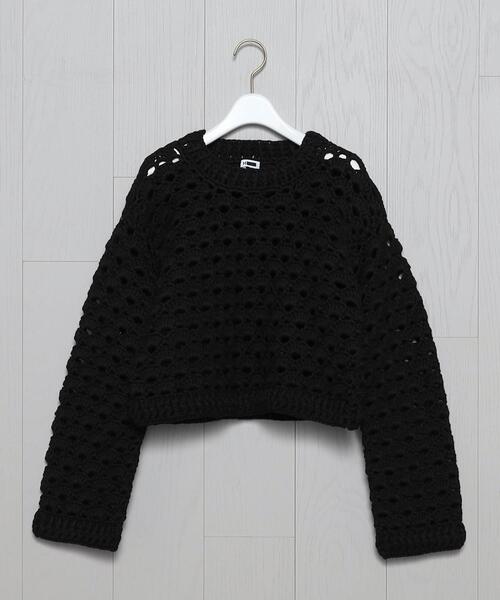 ニット/セーター H BEAUTY&YOUTH HEAVY CROCHET PU LLOVER H BEAUTY&YOUTH UNITED ARROWS（エイチビューティーアンドユース
