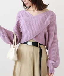 archives | ２ｗａｙワイドリブクロスニット(ニット/セーター)