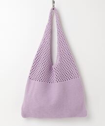 【recomend selection/セレクト】ニット仕立トライアングルバッグ