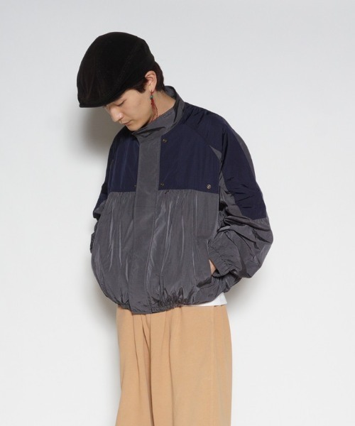 refomed（リフォメッド）の「OLD MAN NYLON JACKE（ブルゾン・メンズ・チャコールグレー・2/3）」の17枚目の写真
