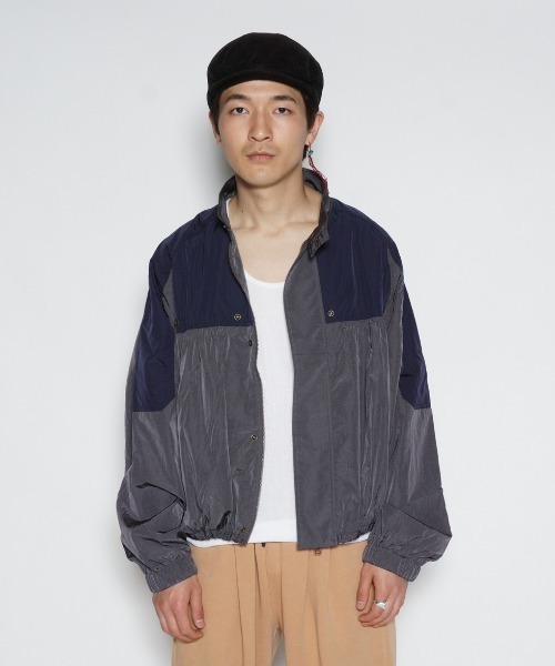 refomed（リフォメッド）の「OLD MAN NYLON JACKE（ブルゾン・メンズ・チャコールグレー・2/3）」の10枚目の写真