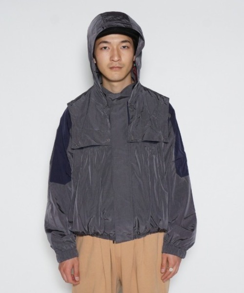 refomed（リフォメッド）の「OLD MAN NYLON JACKE（ブルゾン  