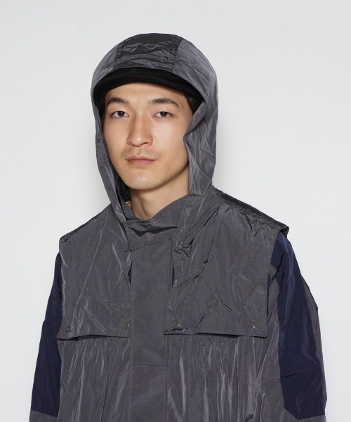 refomed（リフォメッド）の「OLD MAN NYLON JACKE（ブルゾン・メンズ・チャコールグレー・2/3）」の16枚目の写真