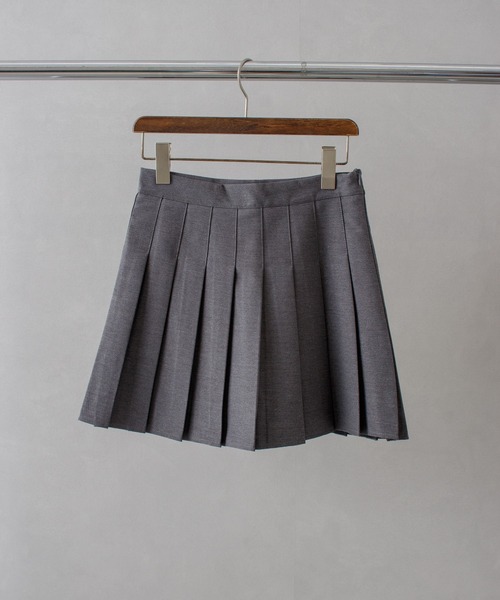 SpRay（スプレイ）の「プリーツミニスカート（スカート・レディース・ホワイト/グレー/ブラック/ライトベージュ/ライトカーキ・FREE）」の13枚目の写真
