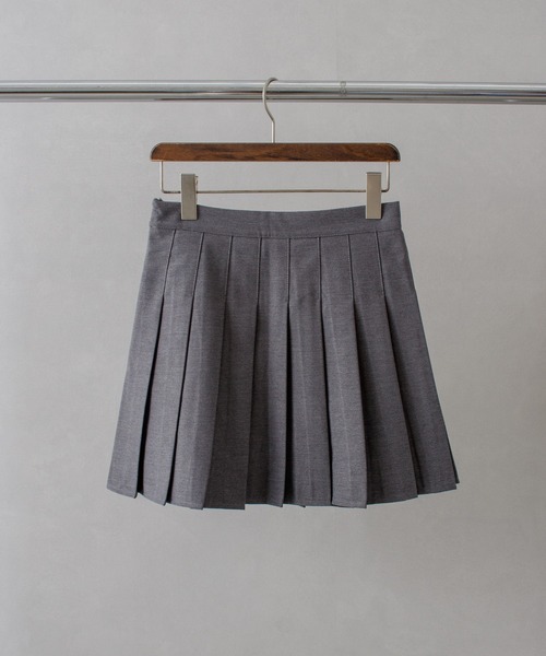 SpRay（スプレイ）の「プリーツミニスカート（スカート・レディース・ホワイト/グレー/ブラック/ライトベージュ/ライトカーキ・FREE）」の14枚目の写真