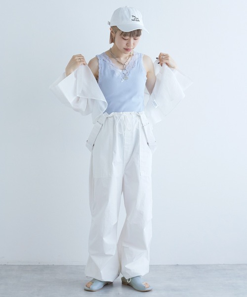 w closet(ダブルクローゼット)の「【Alley】フラットミュール(サンダル・レディース・アイボリー/ブラック/ブルー/モカ・M/L)」の16枚目の写真
