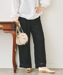 Chez toi | コットンレースイージーパンツ(その他パンツ)
