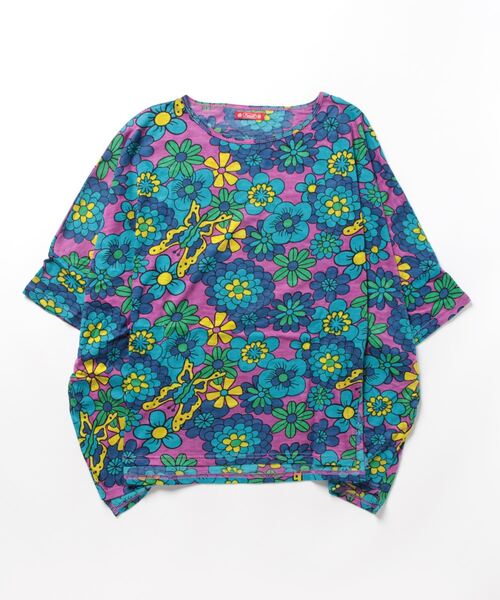 チャイハネ（チャイハネ）の「【チャイハネ】ヒピスラトップス（Tシャツ/カットソー・レディース・ブラック/ベージュ/パープル・FREE）」の11枚目の写真