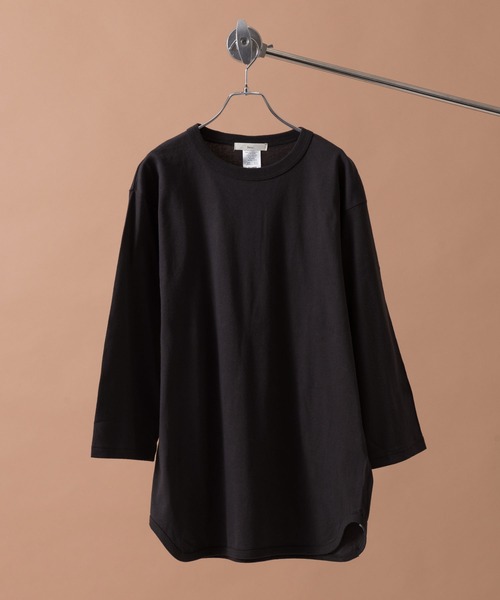 Revo.(レボ)の「Revo. OE 3/4 SLEEVE BASEBALL T-SHIRT オープンエンド 7分袖 ベースボールTシャツ(Tシャツ/カットソー・メンズ・ホワイト×グリーン/ブラック/インディゴブルー/ホワイト系その他/ホワイト×ブルー/ホワイト/グレー/グレー系その他・XL/M/S/L)」の6枚目の写真