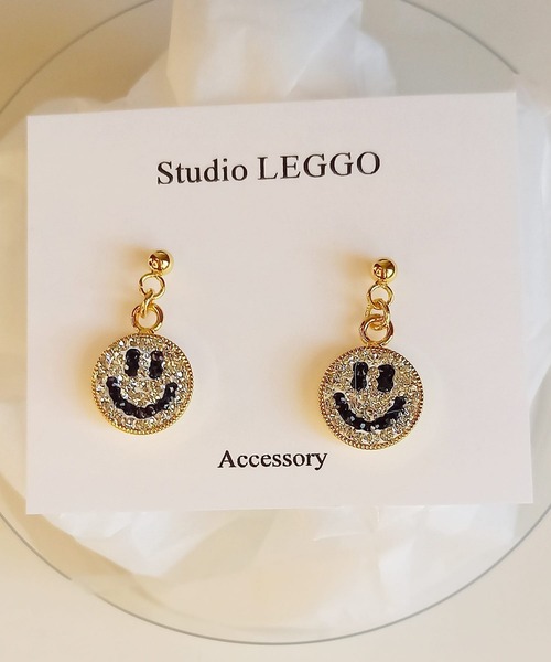 CERCA(チェルカ)の「Studio LEGGO/スマイルピアス(ピアス(両耳用)・レディース・A/B/C/D/E/F・FREE)」の4枚目の写真