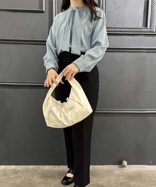 セール】スカーフカラーボウタイブラウス（シャツ/ブラウス）｜Doux