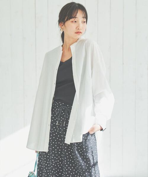 coen(コーエン)の「テレコノースリーブタンクトップ(タンクトップ・レディース・ブラック/ホワイト/ベージュ/オレンジ/ダークグレー/ロイヤルブルー・M/L)」の9枚目の写真