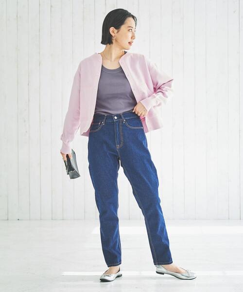 coen(コーエン)の「テレコノースリーブタンクトップ(タンクトップ・レディース・ブラック/ホワイト/ベージュ/オレンジ/ダークグレー/ロイヤルブルー・M/L)」の17枚目の写真