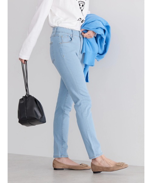 AMERICAN HOLIC（アメリカンホリック）の「スキニーフィットデニム（デニムパンツ・レディース・インディゴブルー/ワンウォッシュ/ライトインディゴブルー/ブラック/ダークインディゴブルー/グレー・M/XL/L/XS/S）」の21枚目の写真