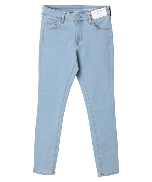 AMERICAN HOLIC（アメリカンホリック）の「スキニーフィットデニム（デニムパンツ・レディース・インディゴブルー/ワンウォッシュ/ライトインディゴブルー/ブラック/ダークインディゴブルー/グレー・M/XL/L/XS/S）」の16枚目の写真