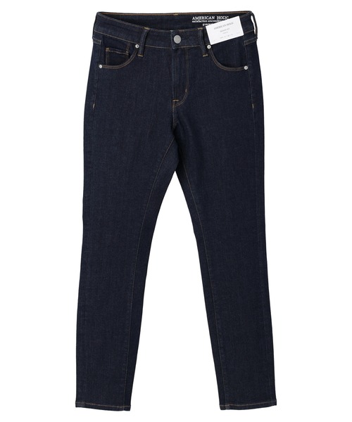 AMERICAN HOLIC（アメリカンホリック）の「スキニーフィットデニム（デニムパンツ・レディース・インディゴブルー/ワンウォッシュ/ライトインディゴブルー/ブラック/ダークインディゴブルー/グレー・M/XL/L/XS/S）」の17枚目の写真