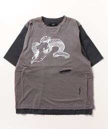 MYne | "MYne" Printed Layer T-shirt(Tシャツ/カットソー)