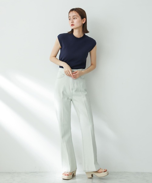 SENSE OF PLACE by URBAN RESEARCH(センスオブプレイスバイアーバンリサーチ)の「ボリュームソールメッシュサボ(サンダル・レディース・ベージュ/アイボリー/ブラック・SMALL/MEDIUM/LARGE)」の9枚目の写真