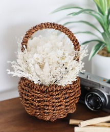 オリジナルドライフラワーバスケット