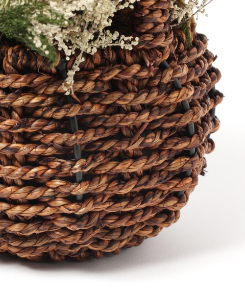 niko and...（ニコアンド）の「オリジナルドライフラワーバスケット（インテリア雑貨・レディース・その他1/ホワイト・0）」の4枚目の写真