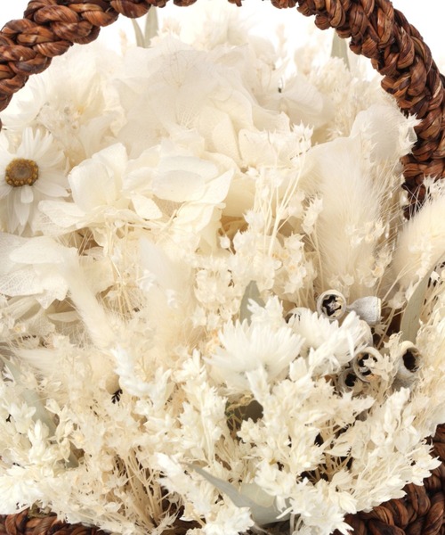 niko and...（ニコアンド）の「オリジナルドライフラワーバスケット（インテリア雑貨・レディース・その他1/ホワイト・0）」の9枚目の写真