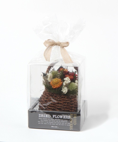 niko and...（ニコアンド）の「オリジナルドライフラワーバスケット（インテリア雑貨・レディース・その他1/ホワイト・0）」の6枚目の写真