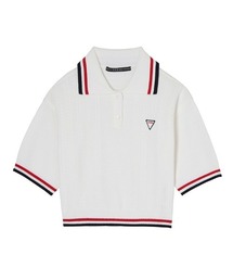 Guess | Cable Short Sleeve Sweater 半袖 ポロシャツ(ポロシャツ)