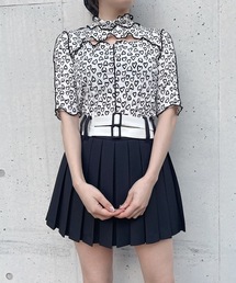 lilLilly | カットアウトリブメロートップス(Tシャツ/カットソー)