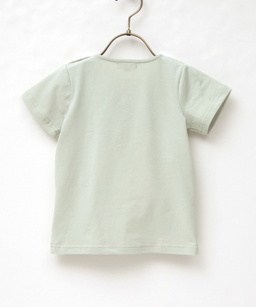 panpantutu（パンパンチュチュ）の「エンジェルカラートップス(半袖)(110-130cm)（Tシャツ/カットソー・キッズ・ミント/ライトブルー/ホワイト/スモークピンク・120cm/130cm/110cm）」の7枚目の写真