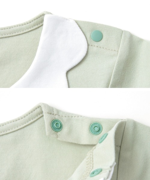 panpantutu（パンパンチュチュ）の「エンジェルカラートップス(半袖)(110-130cm)（Tシャツ/カットソー・キッズ・ミント/ライトブルー/ホワイト/スモークピンク・120cm/130cm/110cm）」の5枚目の写真