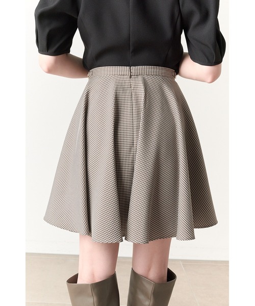 SNIDEL（スナイデル）の「ショートパンツ（その他パンツ・レディース・ライトベージュ/ブラック/チェック・1/0）」の10枚目の写真