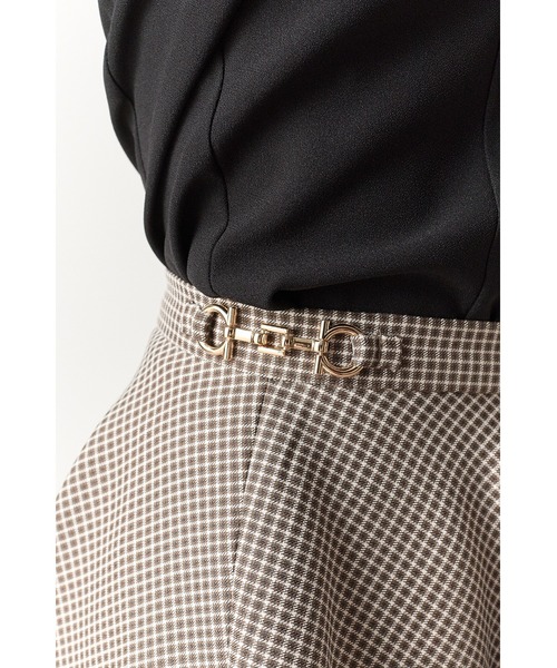 SNIDEL（スナイデル）の「ショートパンツ（その他パンツ・レディース・ライトベージュ/ブラック/チェック・1/0）」の13枚目の写真