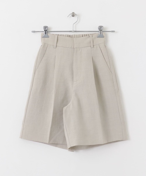 SENSE OF PLACE by URBAN RESEARCH(センスオブプレイスバイアーバンリサーチ)の「リネンライクバミューダパンツ(スラックス・レディース・ブラウン/ライトベージュ/チャコールグレー・MEDIUM/SMALL)」の22枚目の写真