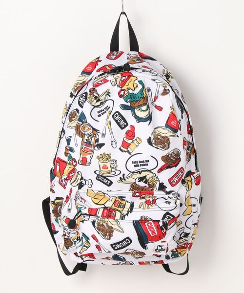 CHUMS（チャムス）の「【CHUMS/チャムス】 Recycle Hurricane Day Pack（バックパック/リュック・メンズ・ネイビー/その他1/その他2/その他3/レッド/ブラウン/ライトブルー/ブラック/その他7/その他6/その他4/その他5/その他11/その他8/その他10/その他9・FREE）」の8枚目の写真