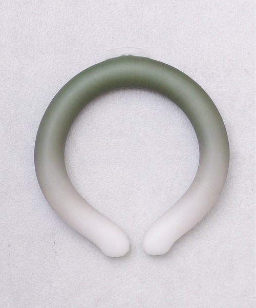 CREARE -LINO-（クレアーレリノ）の「【虫よけ】ISU COORING(アイス クーリング )グラデーション クーリングネックチューブ 28℃ /　虫を寄せ付けにくい（アウトドアグッズ・メンズ・ブラック/カーキ・S/M/L）」の8枚目の写真