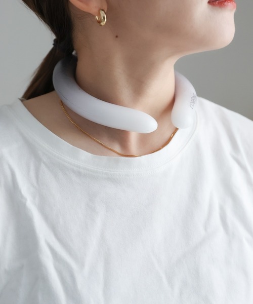 CREARE -LINO-（クレアーレリノ）の「【虫よけ】ISU COORING(アイス クーリング )グラデーション クーリングネックチューブ 28℃ /　虫を寄せ付けにくい（アウトドアグッズ・メンズ・ブラック/カーキ・S/M/L）」の9枚目の写真