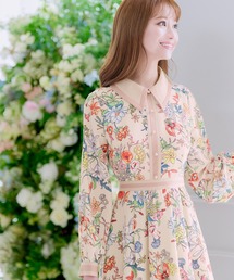 emiriawiz（エミリアウィズ）の「Floral motif shirt one-piece