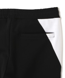 CRONOS 黒 ショートパンツ LHP別注モデル　クロノス CRONOS Mechanical stretch shorts【BLACK×YELLOW】