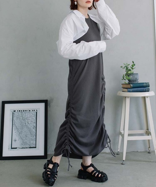 Flugge（フラッジー）の「layered short SH/レイヤードショートシャツ（シャツ/ブラウス）」 - WEAR