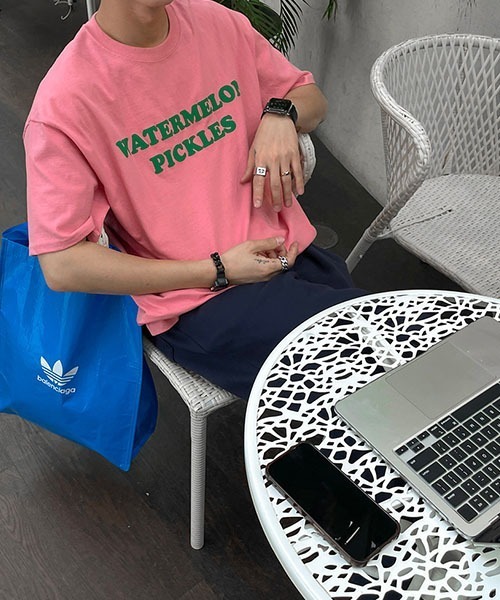 ASCLO(エジュクロ)の「ASCLO Watermelon Short Sleeve T Shirt(Tシャツ/カットソー・メンズ・ホワイト/ピンク系その他・FREE)」の22枚目の写真