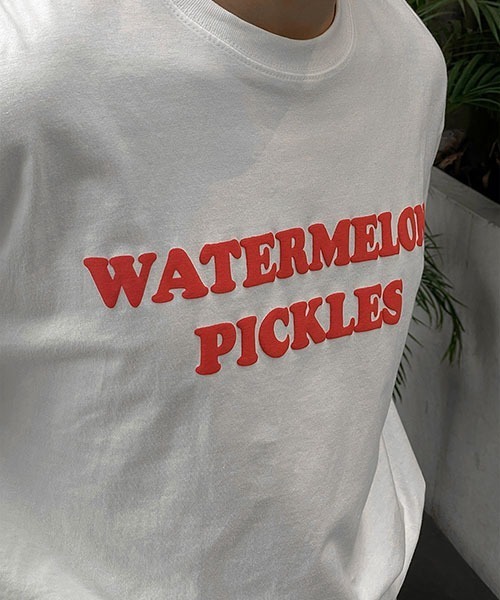 ASCLO(エジュクロ)の「ASCLO Watermelon Short Sleeve T Shirt(Tシャツ/カットソー・メンズ・ホワイト/ピンク系その他・FREE)」の12枚目の写真