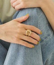 SMELLY | メタルアシメリング(リング)