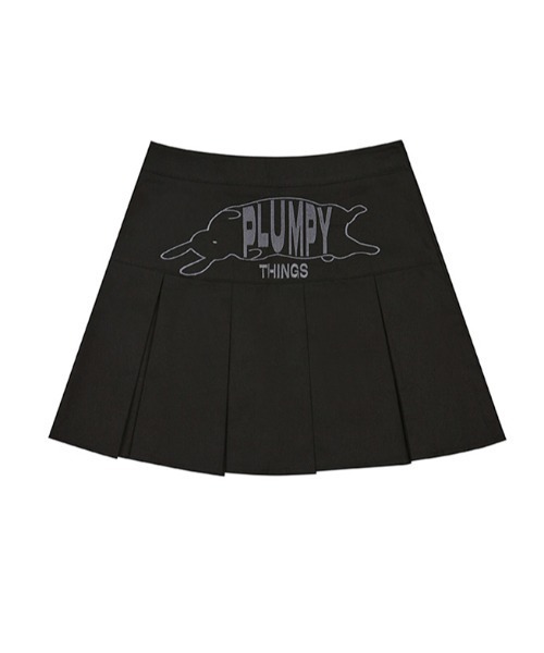 A'GEM/9 × .kom『LUV IS TRUE/ラブ イズ トゥルー』PLEATS SKIRT