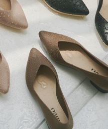 KOBE LETTUCE | 晴雨兼用ポインテッドバレエパンプス(レインシューズ)